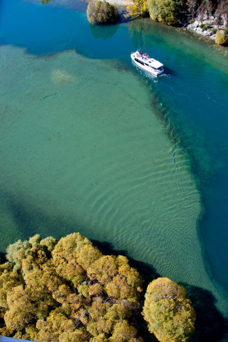 See the crystal clear waters of Queenstown