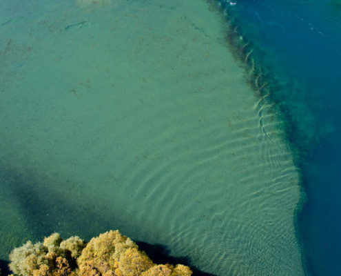 See the crystal clear waters of Queenstown