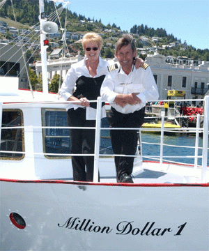 Owners of Million Dollar Cruise, Wayne and Betty Perkins